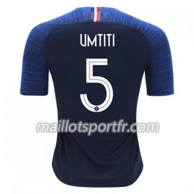 Maillot de Foot France Umtiti 5 Domicile Coupe du monde 2018